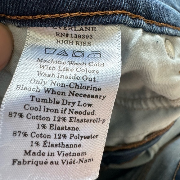 Everlane High Rise Skinny - Picture 7 of 9